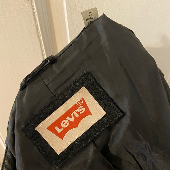 Genuine Leather Levi’s Moto Jacket - Picture 12 of 15
